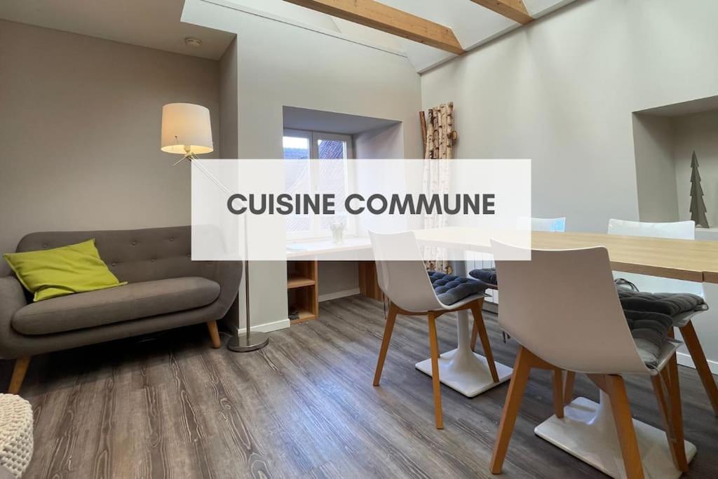 La Taniere De L'Ours - L'Alcove De L'Ours - Chambre Cosy 2 Pers ดอมแบค-ลา-วิลล์ ภายนอก รูปภาพ